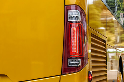 Power packed in unique design - Customized HELLA full-LED rear lamps for one of the world's largest commercial vehicle manufacturers