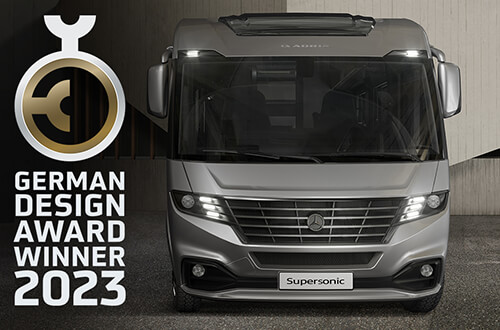 Adria Supersonic wins German Design Award 2023